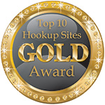 Top 10 Hookup Sites - Gold Award